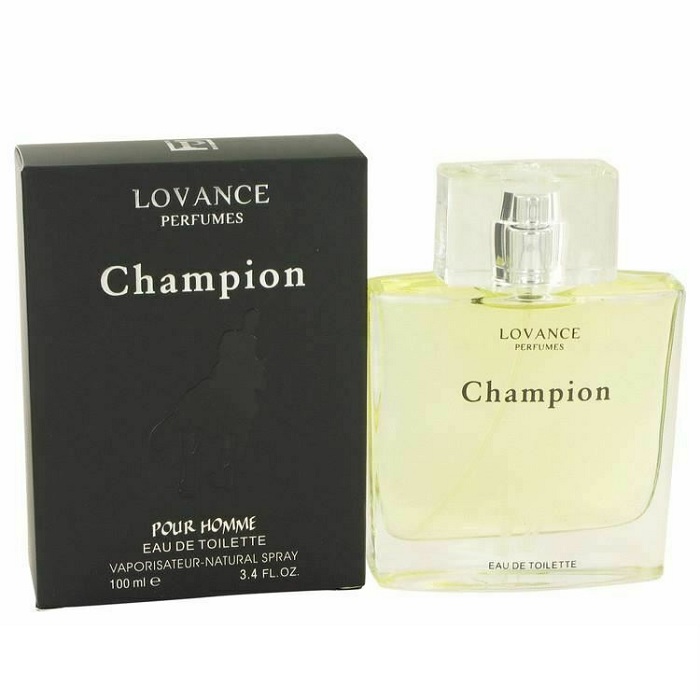 Champion Cologne by Lovance 3.4oz Eau De Toilette Spray for men